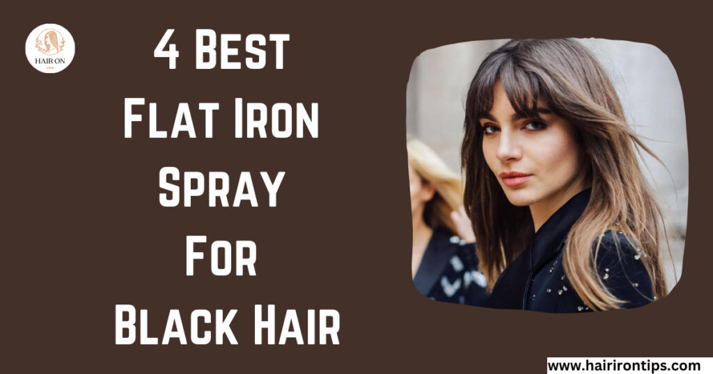 Flat Iron Spray For Black Hair