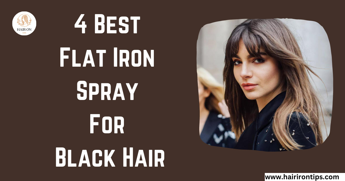 Flat Iron Spray For Black Hair