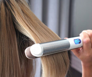 flat Iron synthetic hair 